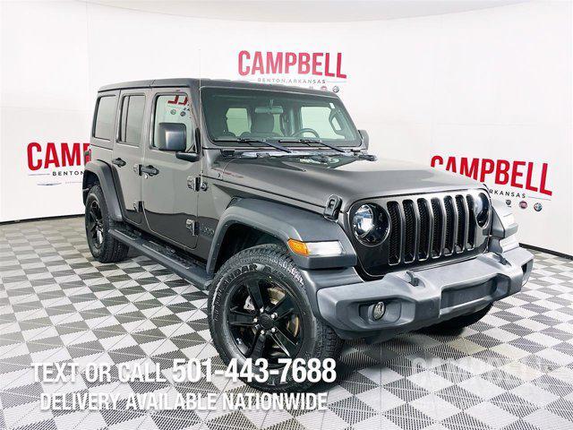 used 2021 Jeep Wrangler Unlimited car, priced at $29,249