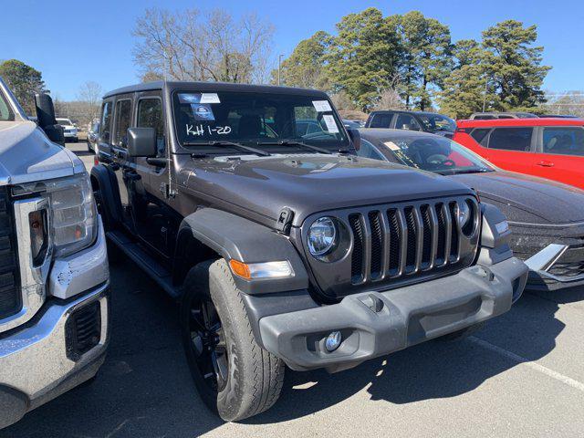 used 2021 Jeep Wrangler Unlimited car, priced at $29,923