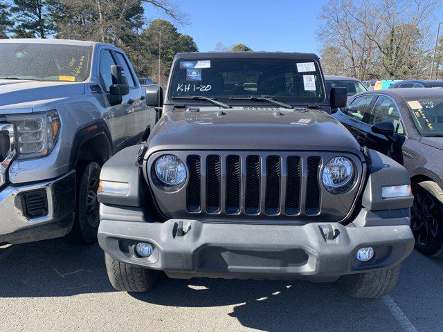 used 2021 Jeep Wrangler Unlimited car, priced at $29,923