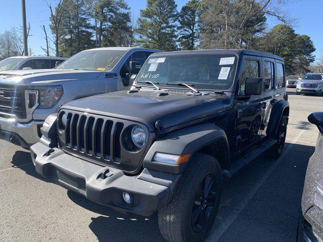 used 2021 Jeep Wrangler Unlimited car, priced at $29,923