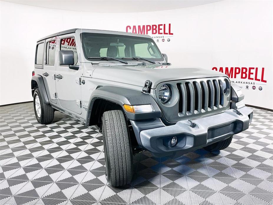 used 2021 Jeep Wrangler Unlimited car, priced at $37,285