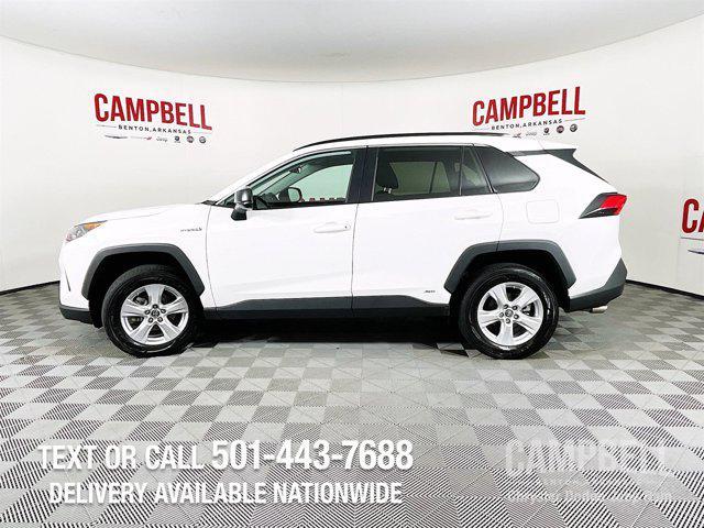 used 2021 Toyota RAV4 Hybrid car, priced at $24,885