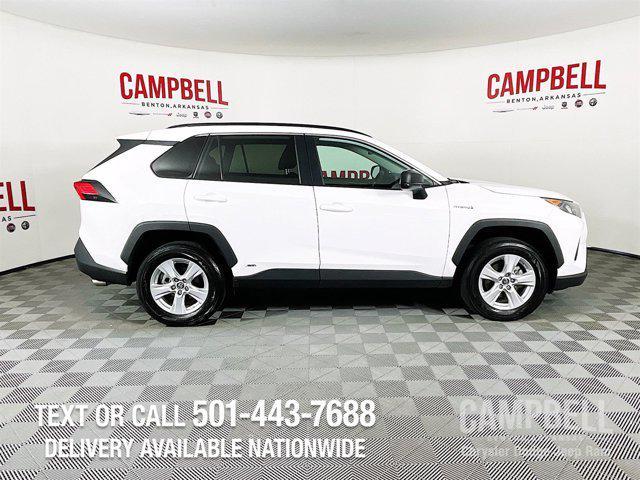 used 2021 Toyota RAV4 Hybrid car, priced at $24,885