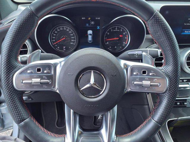 used 2021 Mercedes-Benz AMG GLC 43 car, priced at $46,999