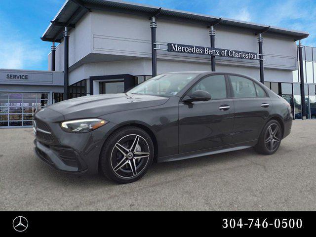 used 2023 Mercedes-Benz C-Class car, priced at $44,999