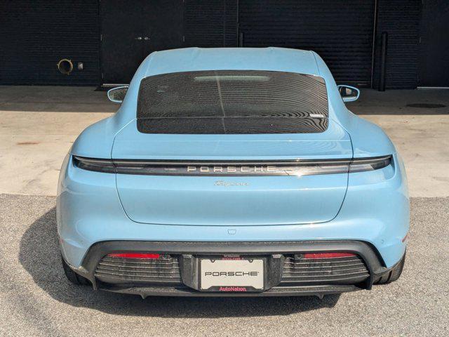 new 2025 Porsche Taycan car, priced at $123,395