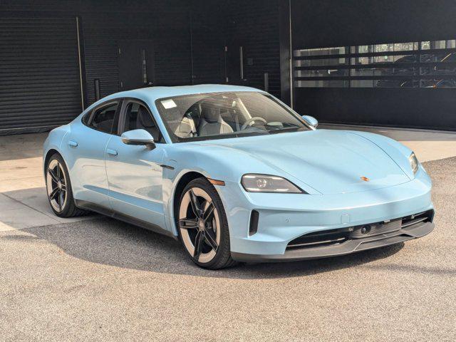 new 2025 Porsche Taycan car, priced at $123,395