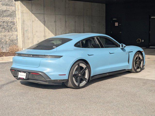 new 2025 Porsche Taycan car, priced at $123,395
