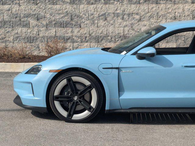 new 2025 Porsche Taycan car, priced at $123,395