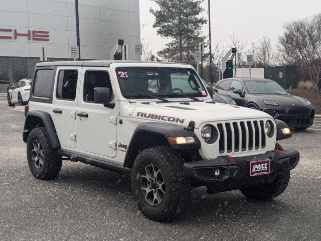 used 2021 Jeep Wrangler Unlimited car, priced at $36,787