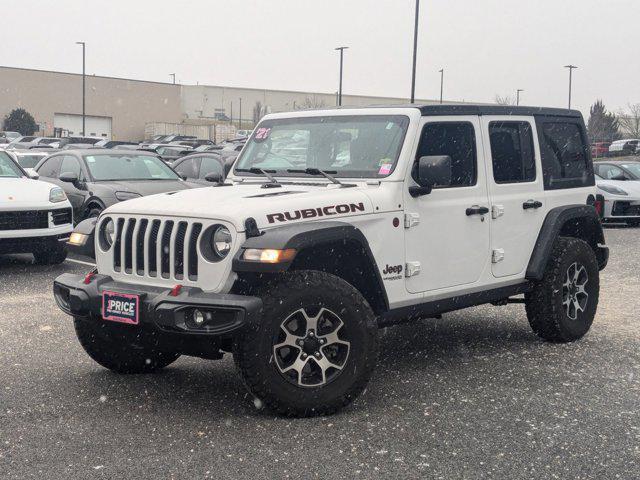 used 2021 Jeep Wrangler Unlimited car, priced at $36,787