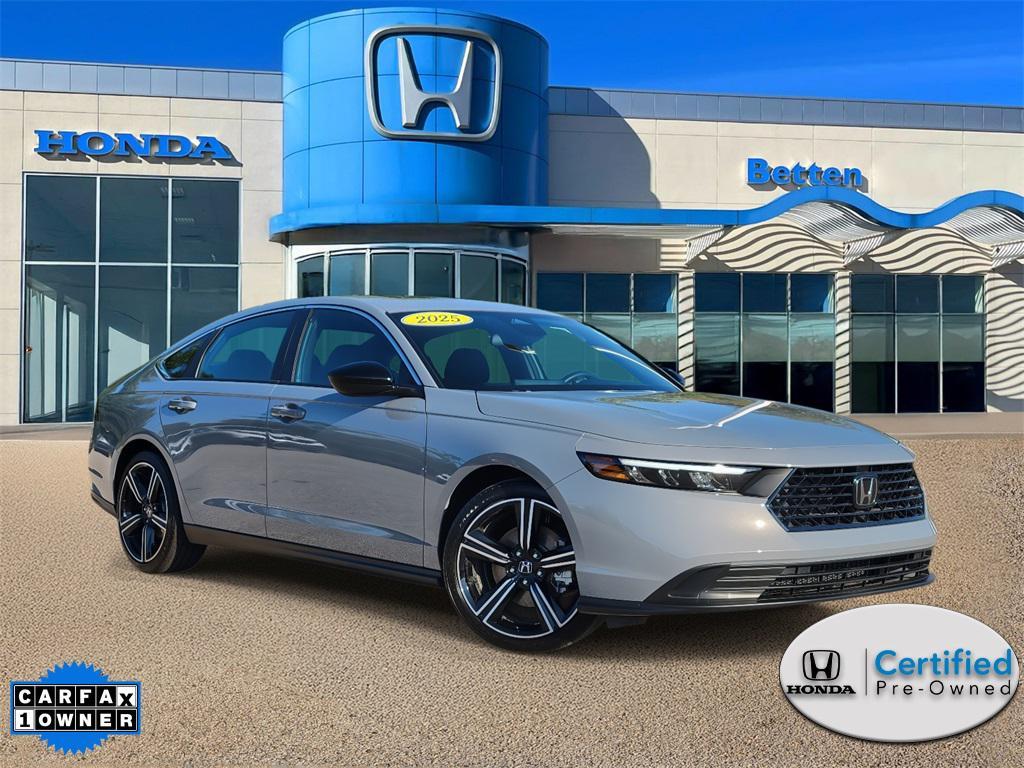used 2025 Honda Accord Hybrid car, priced at $33,221