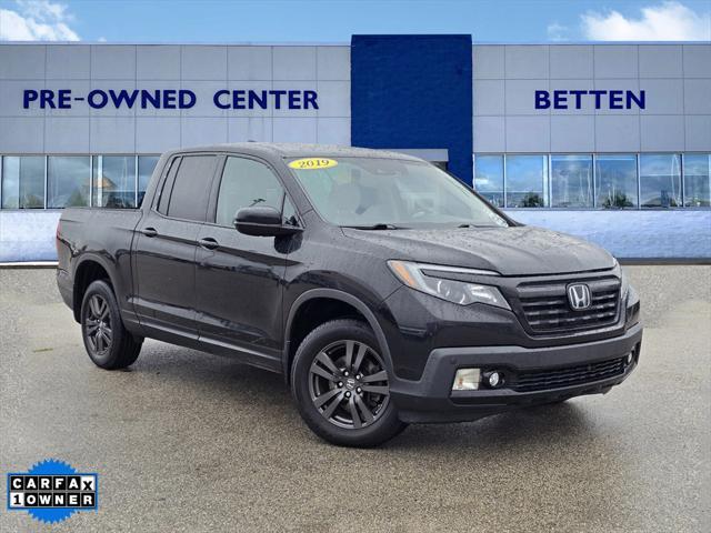 used 2019 Honda Ridgeline car, priced at $19,501