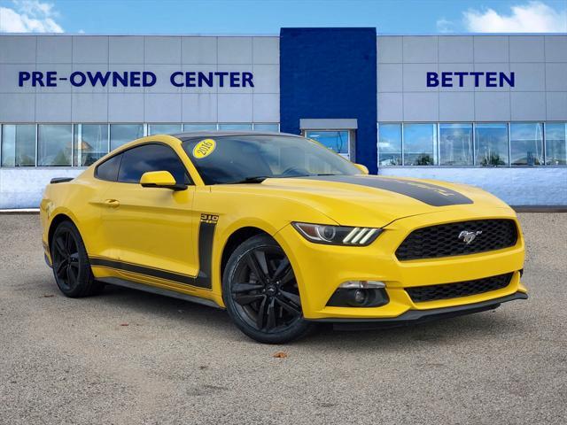 used 2016 Ford Mustang car, priced at $17,671