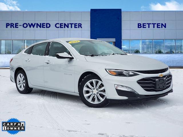 used 2022 Chevrolet Malibu car, priced at $17,633