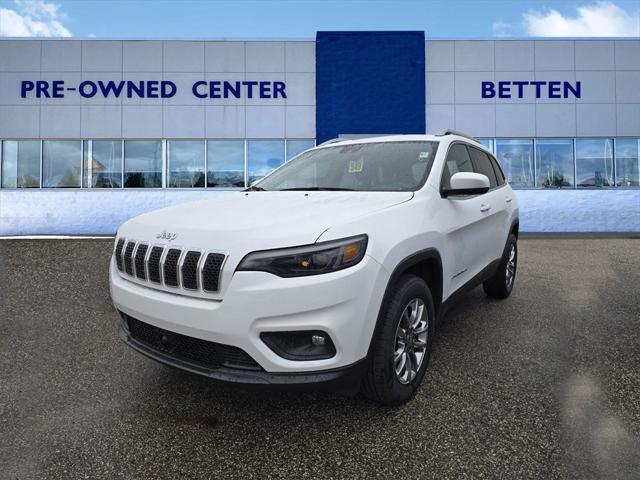 used 2021 Jeep Cherokee car, priced at $22,731