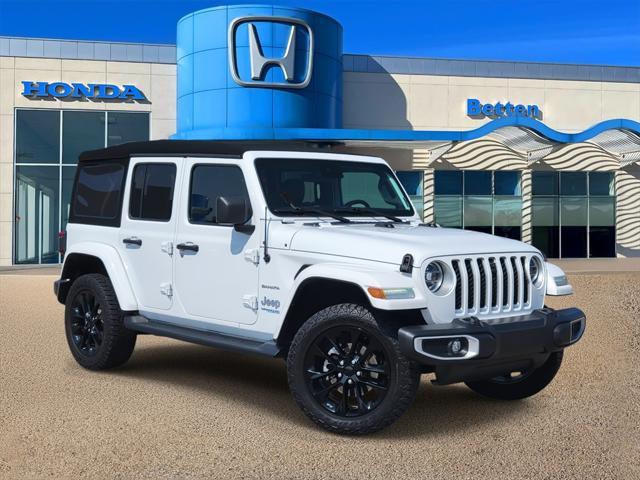 used 2021 Jeep Wrangler Unlimited 4xe car, priced at $29,420