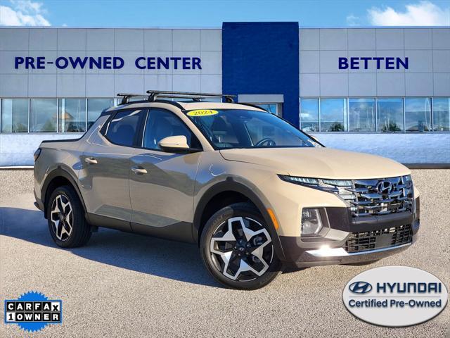 used 2024 Hyundai Santa Cruz car, priced at $33,805