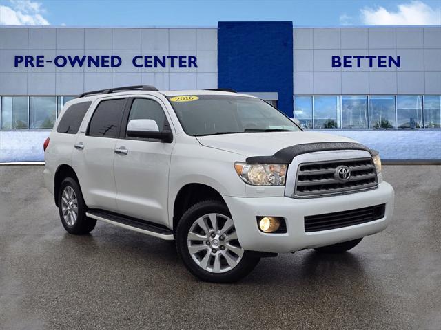 used 2016 Toyota Sequoia car, priced at $35,320