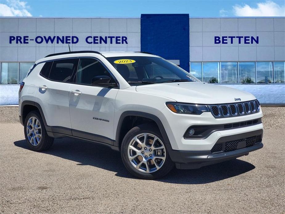 used 2023 Jeep Compass car, priced at $26,661