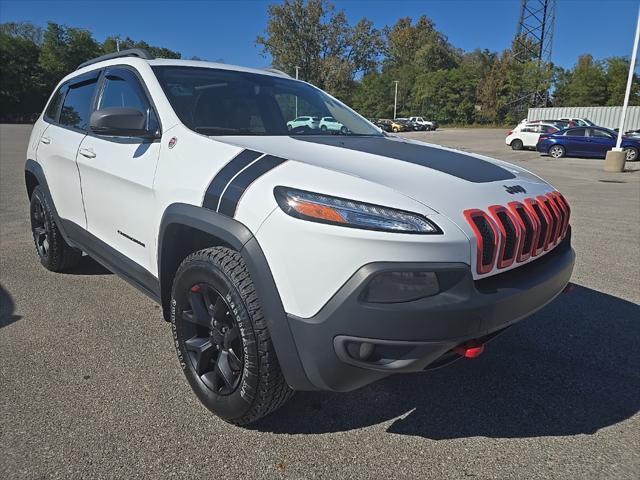 used 2018 Jeep Cherokee car, priced at $19,681