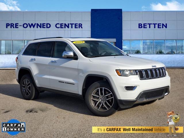 used 2021 Jeep Grand Cherokee car, priced at $27,749