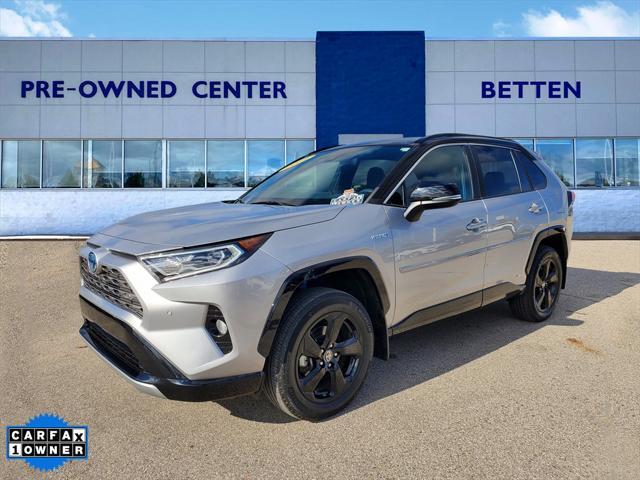 used 2021 Toyota RAV4 Hybrid car, priced at $34,182