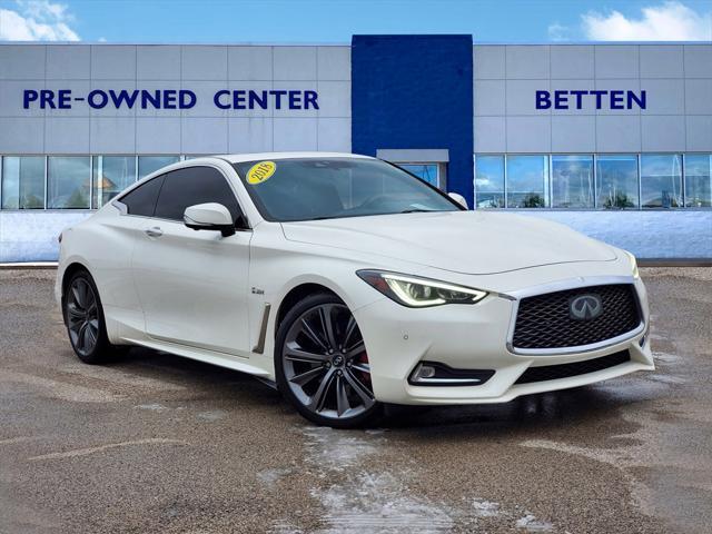 used 2018 INFINITI Q60 car, priced at $28,387