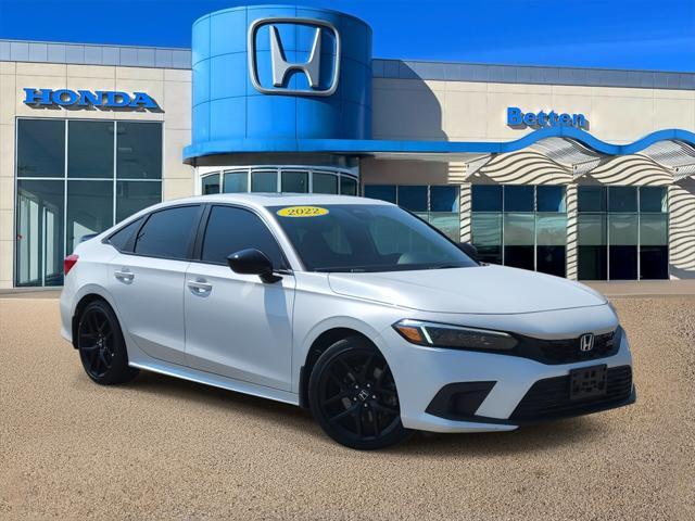 used 2022 Honda Civic Si car, priced at $32,364