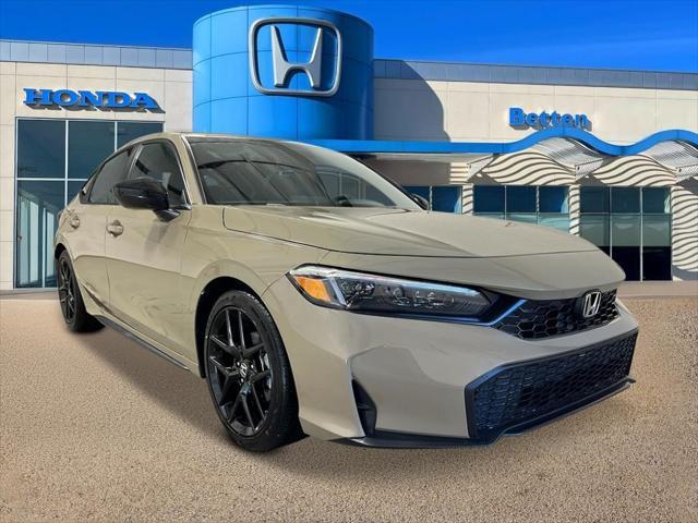 new 2025 Honda Civic car, priced at $27,843