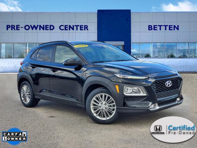 used 2021 Hyundai Kona car, priced at $19,458