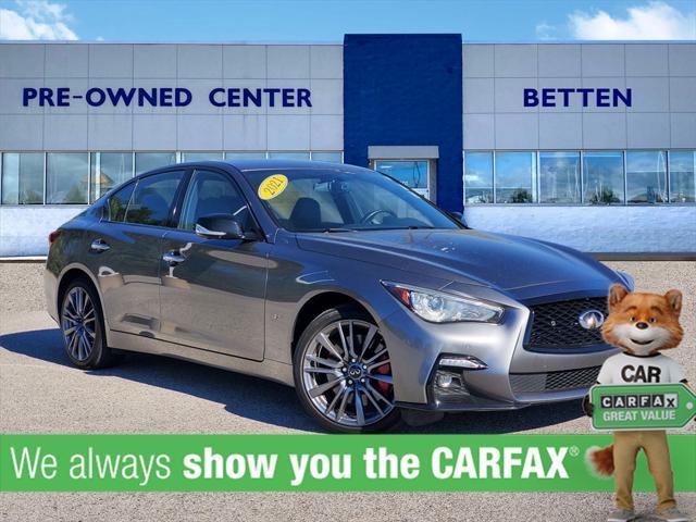 used 2021 INFINITI Q50 car, priced at $34,668