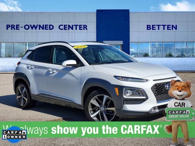 used 2021 Hyundai Kona car, priced at $19,776