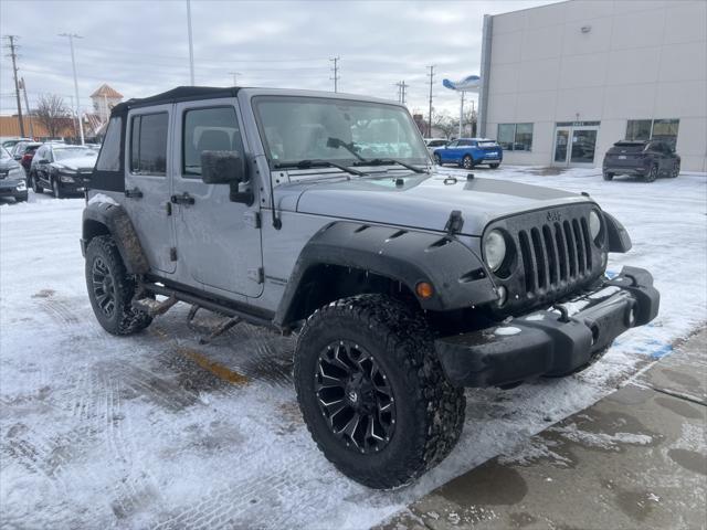 used 2016 Jeep Wrangler Unlimited car, priced at $21,448