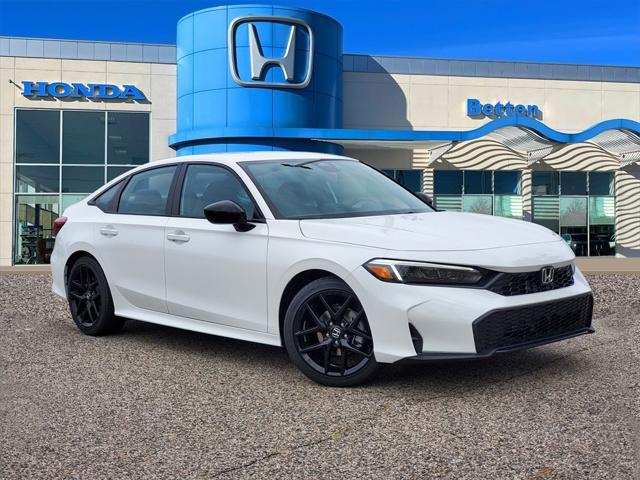 new 2025 Honda Civic car, priced at $26,645