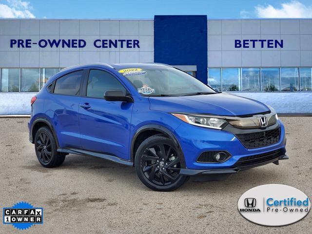 used 2022 Honda HR-V car, priced at $23,480