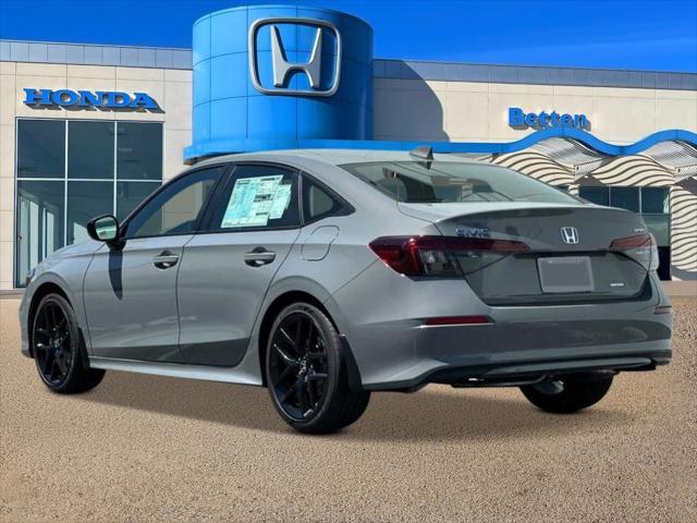 new 2025 Honda Civic Hybrid car, priced at $30,555