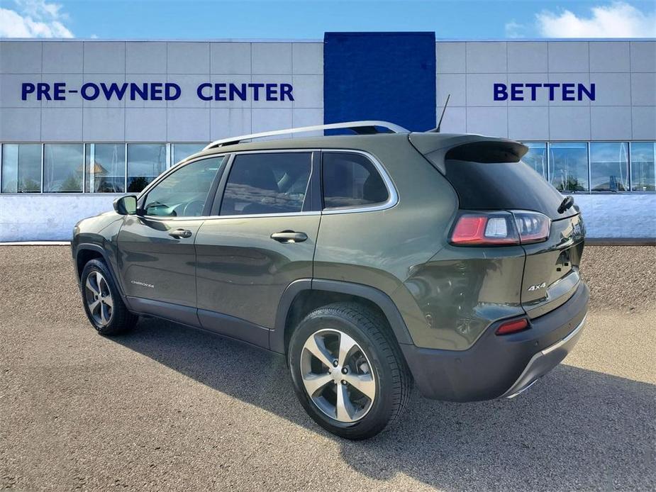 used 2021 Jeep Cherokee car, priced at $25,126