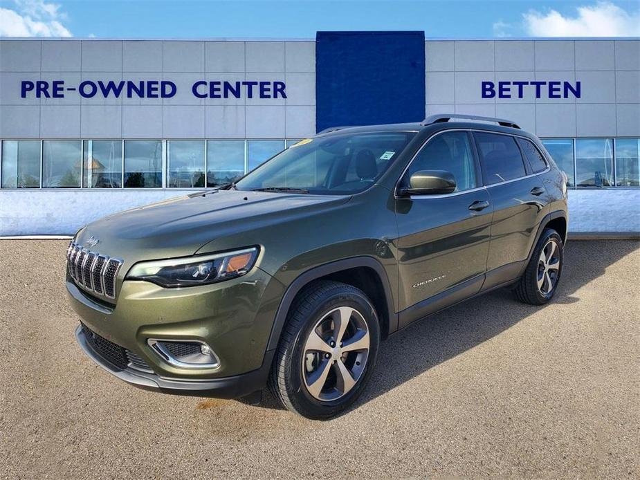 used 2021 Jeep Cherokee car, priced at $25,126