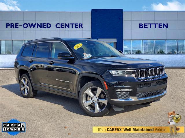 used 2021 Jeep Grand Cherokee L car, priced at $31,924