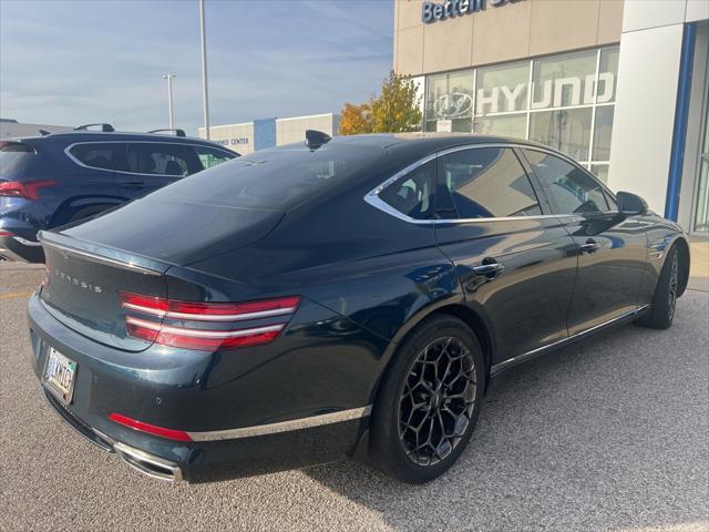 used 2021 Genesis G80 car, priced at $35,000