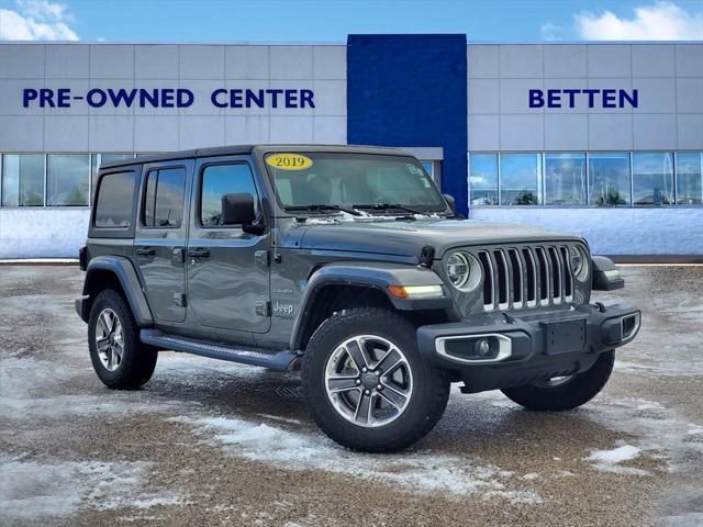 used 2019 Jeep Wrangler Unlimited car, priced at $29,167