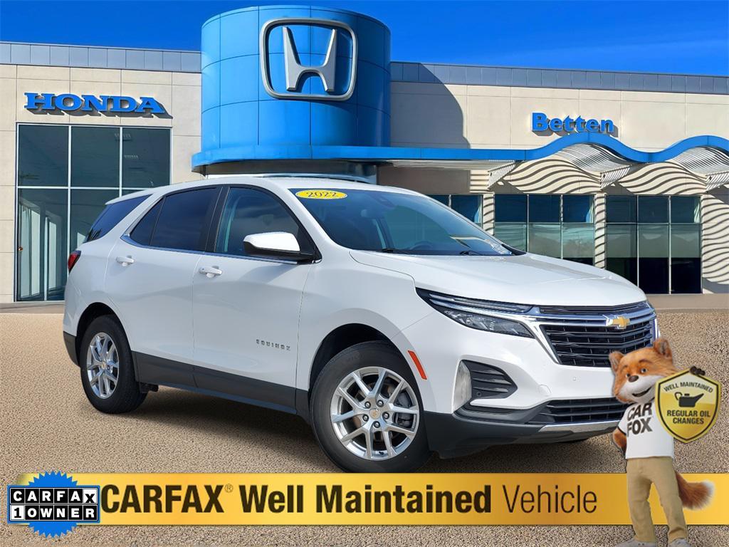 used 2022 Chevrolet Equinox car, priced at $23,617