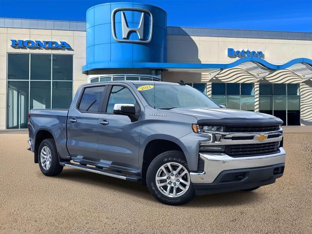 used 2021 Chevrolet Silverado 1500 car, priced at $31,954