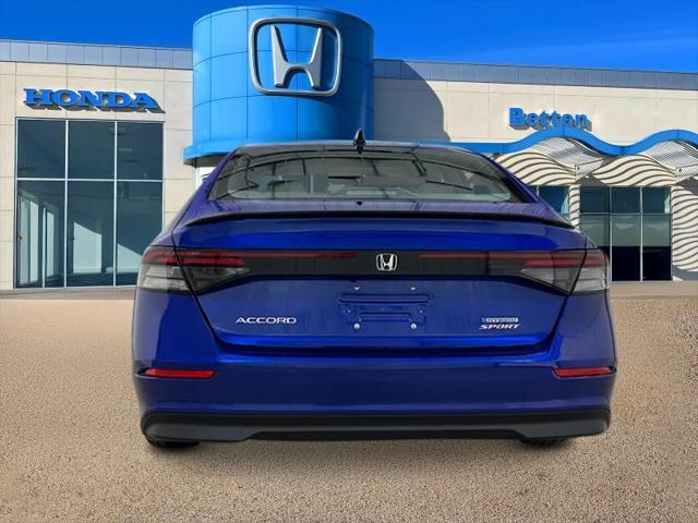 new 2025 Honda Accord Hybrid car, priced at $33,755