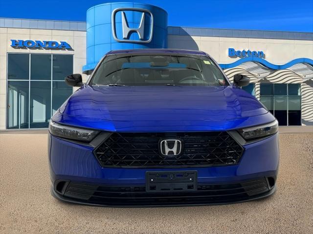 new 2025 Honda Accord Hybrid car, priced at $33,755