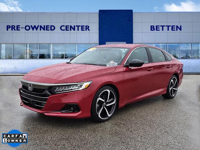 used 2021 Honda Accord car, priced at $25,304