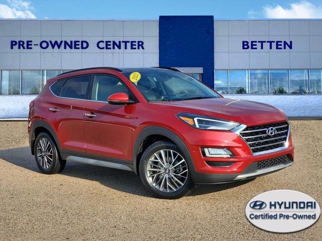 used 2021 Hyundai Tucson car, priced at $22,411