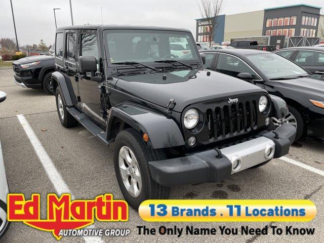 used 2015 Jeep Wrangler Unlimited car, priced at $13,193