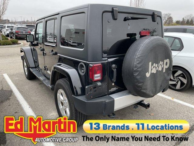 used 2015 Jeep Wrangler Unlimited car, priced at $13,193